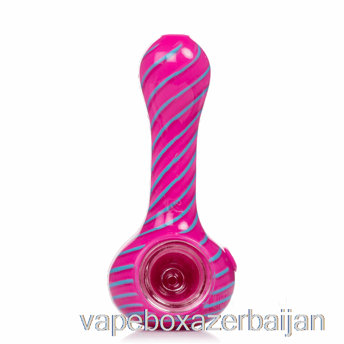 E-Juice Vape Eyce ORAFLEX Spiral Silicone Spoon Pink / Blue